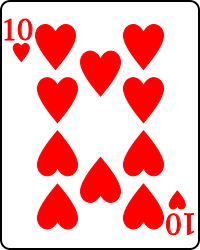 10 of hearts